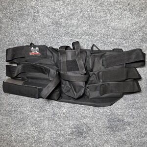 Maddog 6+1 Horizontal Paintball Pod Holder Harness Black Holds 6+ Other Pods